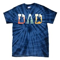 Acoustic Guitar Dad Guitarist Musical Instrument Musician Tie-Dye T-Shirt