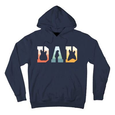 Acoustic Guitar Dad Guitarist Musical Instrument Musician Tall Hoodie