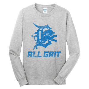 All Grit Detroit Tall Long Sleeve T-Shirt