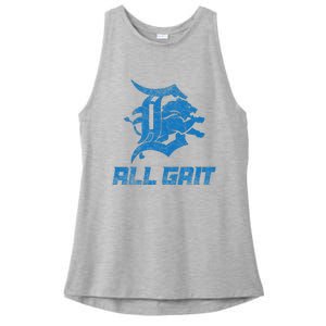 All Grit Detroit Ladies PosiCharge Tri-Blend Wicking Tank