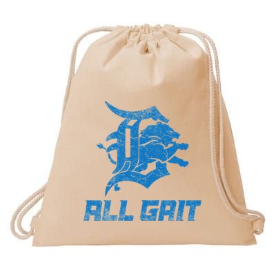 All Grit Detroit Drawstring Bag
