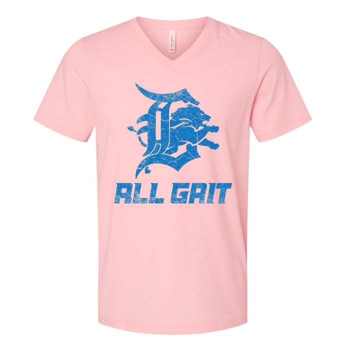 All Grit Detroit V-Neck T-Shirt