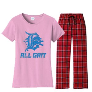 All Grit Detroit Women's Flannel Pajama Set