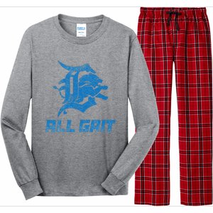 All Grit Detroit Long Sleeve Pajama Set