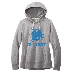 All Grit Detroit Women's Fleece Hoodie