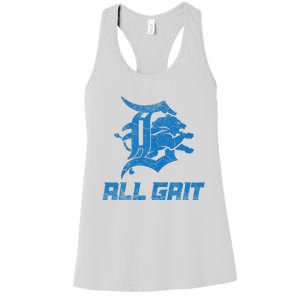 All Grit Detroit Women's Racerback Tank