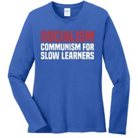 Antigreat Giftsocialism Definition Capitalist Capitalism Cool Gift Ladies Long Sleeve Shirt