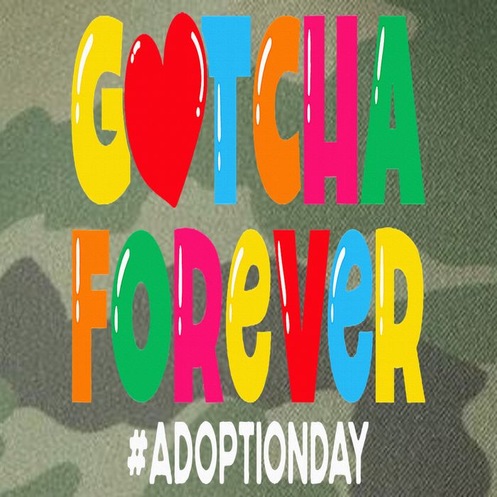 Adopt Gotcha Day Gotcha Forever Adoption Day Legacy Tie Dye Trucker Hat