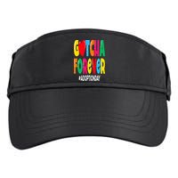 Adopt Gotcha Day Gotcha Forever Adoption Day Adult Drive Performance Visor