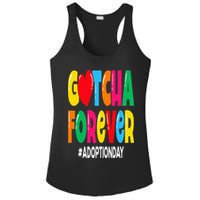 Adopt Gotcha Day Gotcha Forever Adoption Day Ladies PosiCharge Competitor Racerback Tank