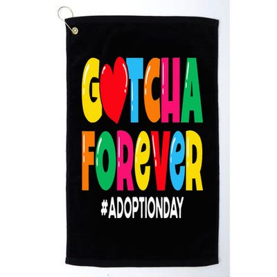 Adopt Gotcha Day Gotcha Forever Adoption Day Golf Towel
