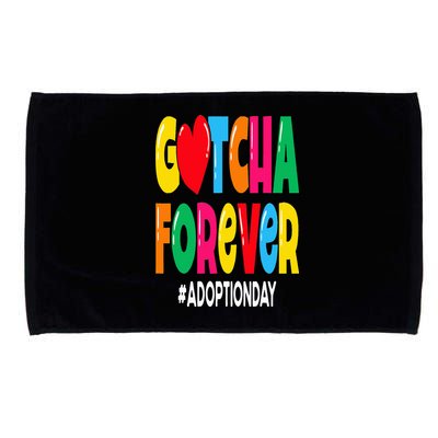 Adopt Gotcha Day Gotcha Forever Adoption Day Microfiber Hand Towel