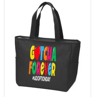 Adopt Gotcha Day Gotcha Forever Adoption Day Zip Tote Bag