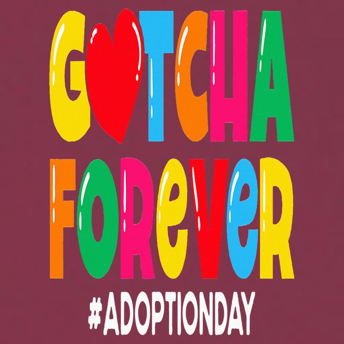 Adopt Gotcha Day Gotcha Forever Adoption Day 16oz Travel Tumbler