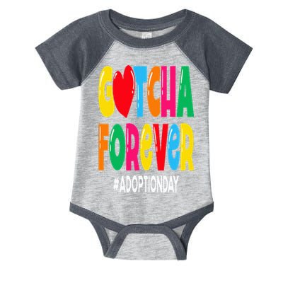 Adopt Gotcha Day Gotcha Forever Adoption Day Infant Baby Jersey Bodysuit