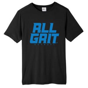 All Grit Detroit Football Tall Fusion ChromaSoft Performance T-Shirt