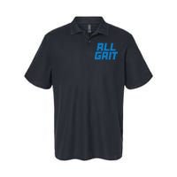 All Grit Detroit Football Softstyle Adult Sport Polo