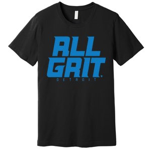 All Grit Detroit Football Premium T-Shirt