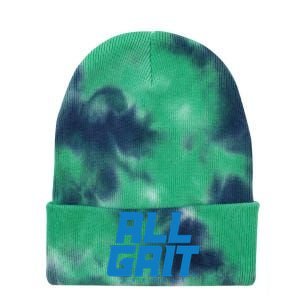 All Grit Detroit Football Tie Dye 12in Knit Beanie