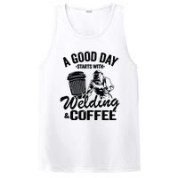 A Good Day Starts With Welding & Coffee Vintage Welder PosiCharge Competitor Tank