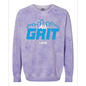 All Grit Detroit Colorblast Crewneck Sweatshirt