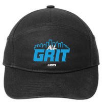 All Grit Detroit 7-Panel Snapback Hat