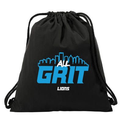 All Grit Detroit Drawstring Bag