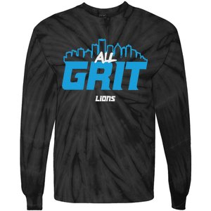 All Grit Detroit Tie-Dye Long Sleeve Shirt