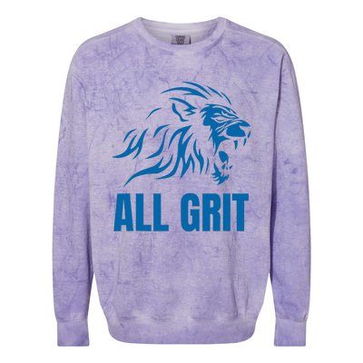 All Grit Detroit Colorblast Crewneck Sweatshirt