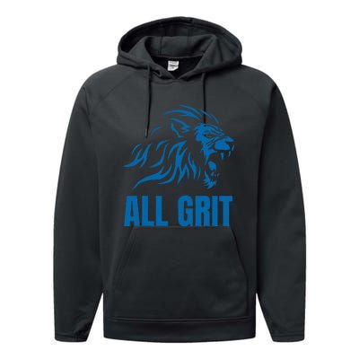 All Grit Detroit Performance Fleece Hoodie