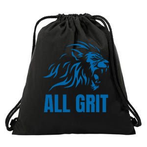 All Grit Detroit Drawstring Bag