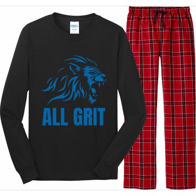 All Grit Detroit Long Sleeve Pajama Set