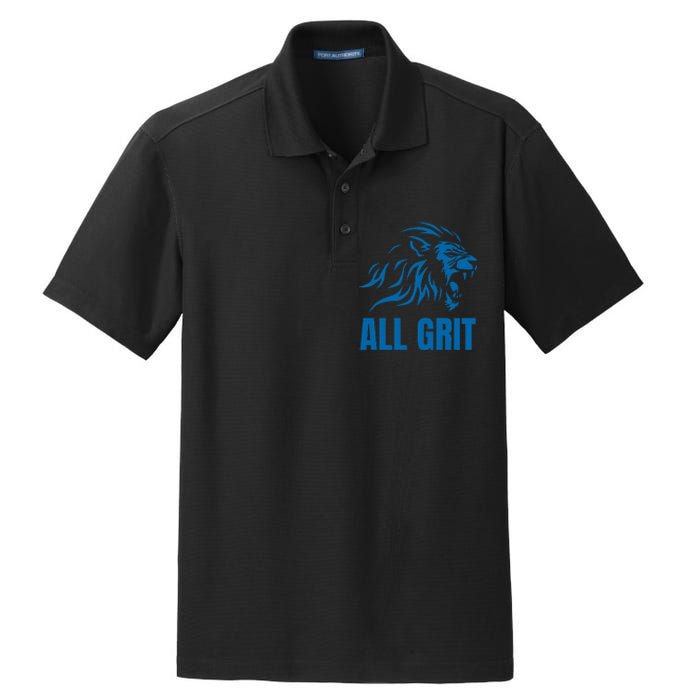 All Grit Detroit Dry Zone Grid Polo