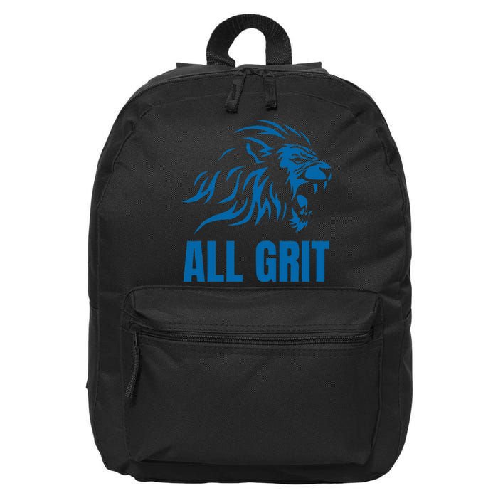 All Grit Detroit 16 in Basic Backpack