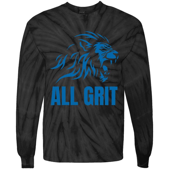 All Grit Detroit Tie-Dye Long Sleeve Shirt