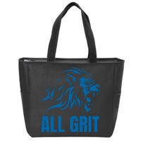 All Grit Detroit Zip Tote Bag