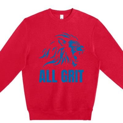 All Grit Detroit Premium Crewneck Sweatshirt