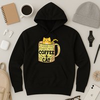 A Good Day Starts With Coffee And Cat Funny Hoodie