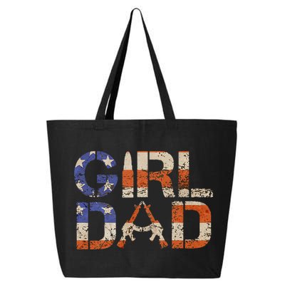 American Girl Dad Her Protector Forever Funny Father Of Gift For Dad 25L Jumbo Tote