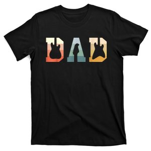  Acoustic Guitar Dad Guitarist Musical Instrument Musician T-Shirt