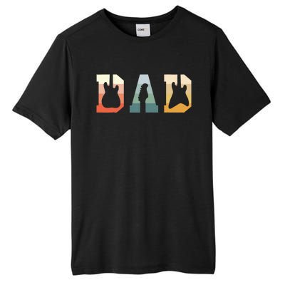 Acoustic Guitar Dad Guitarist Musical Instrument Musician Tall Fusion ChromaSoft Performance T-Shirt