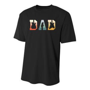 Acoustic Guitar Dad Guitarist Musical Instrument Musician Youth Performance Sprint T-Shirt