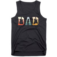 Acoustic Guitar Dad Guitarist Musical Instrument Musician Tank Top