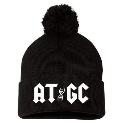 AT GC DNA Science Pom Pom 12in Knit Beanie