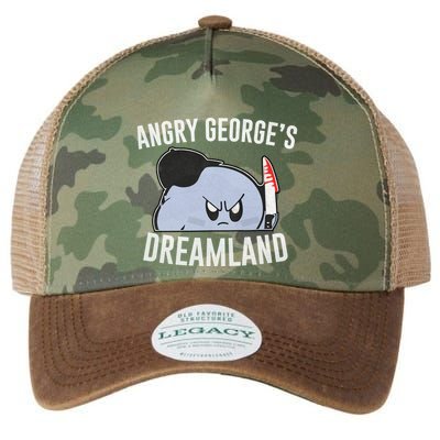 Angry GeorgeS Dreamland Funny Angry GeorgeS Dreamland Legacy Tie Dye Trucker Hat