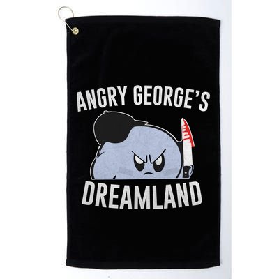 Angry GeorgeS Dreamland Funny Angry GeorgeS Dreamland Golf Towel