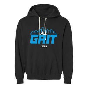 All Grit Detroit Garment-Dyed Fleece Hoodie