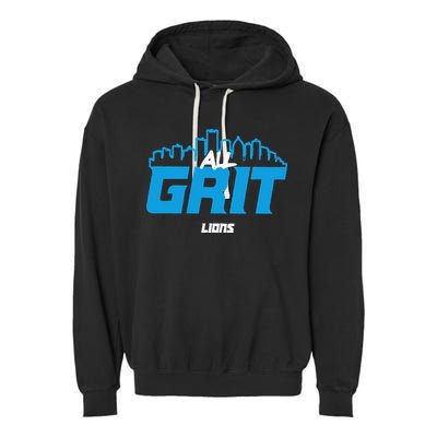 All Grit Detroit Garment-Dyed Fleece Hoodie