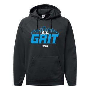 All Grit Detroit Performance Fleece Hoodie