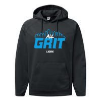 All Grit Detroit Performance Fleece Hoodie